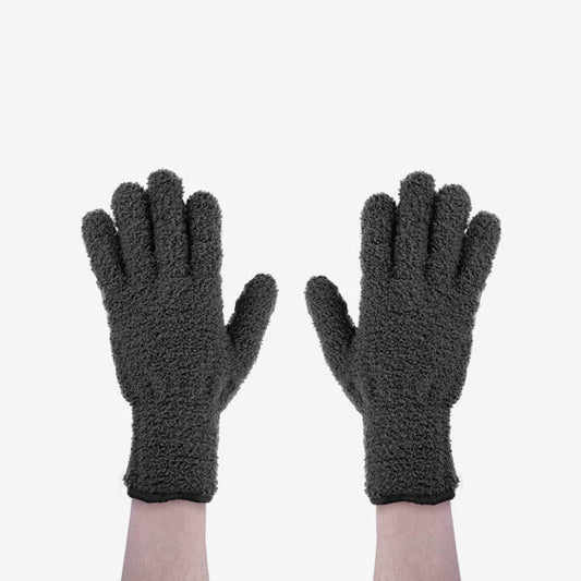 Guantes Microfibra Para Eliminar El Exceso De Decoloración Negros Pack 2Unds Bleaching Gloves Black Bifull