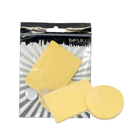 Set Esponjas Maquillaje 2 Uds. (1 Ud. 10 X 7 Cm · 1 Ud. 7,2 Cm) Bifull