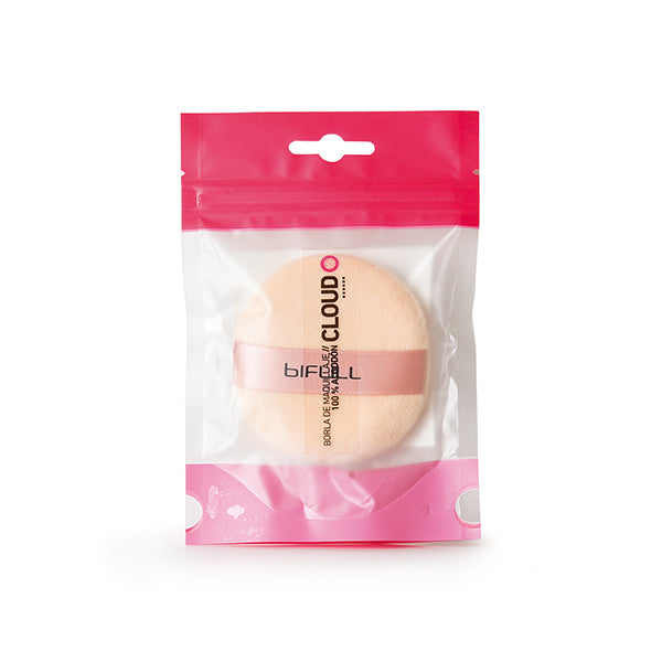 Borla Maquillaje 100% Algodón  7,5 Cm · Cloud · Bifull