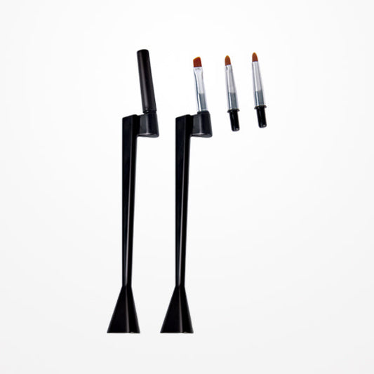 Set De Pinceles Maquillaje 3 En 1 Bifull