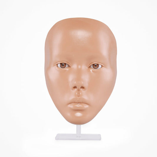 Maniquí Facial Para Práctica De Maquillaje Interacting Makeup Medium Bifull