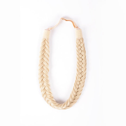 Trenza Grande Mod 613C Rubio Platino Ceniza