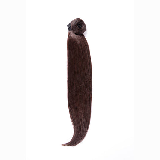 Coleta Lisa 50Cm Mod 6 Castaño Claro