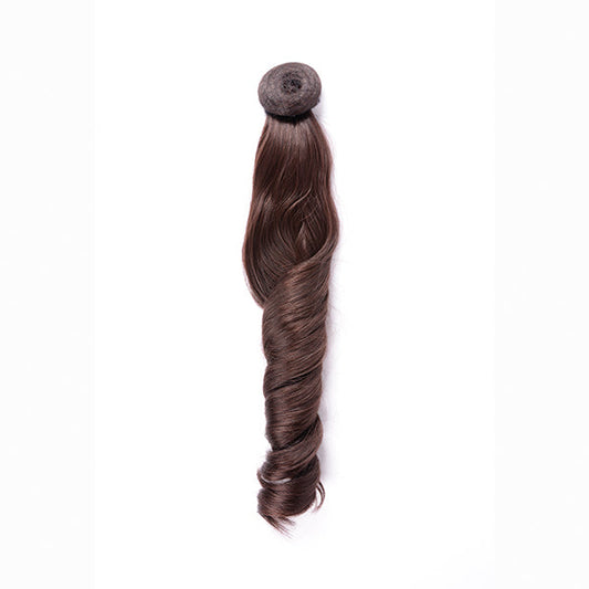 Coleta Rizada 50Cm Mod 6 Castaño Claro