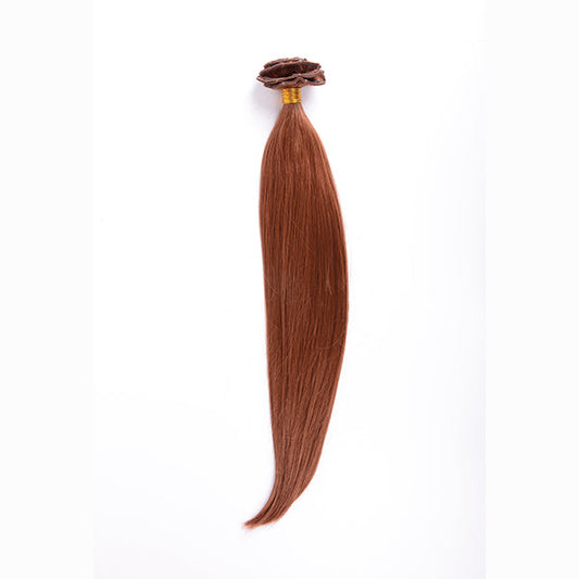 Extension 50Cm Lisa Mod 30 Rubio Claro Dorado Cobrizo
