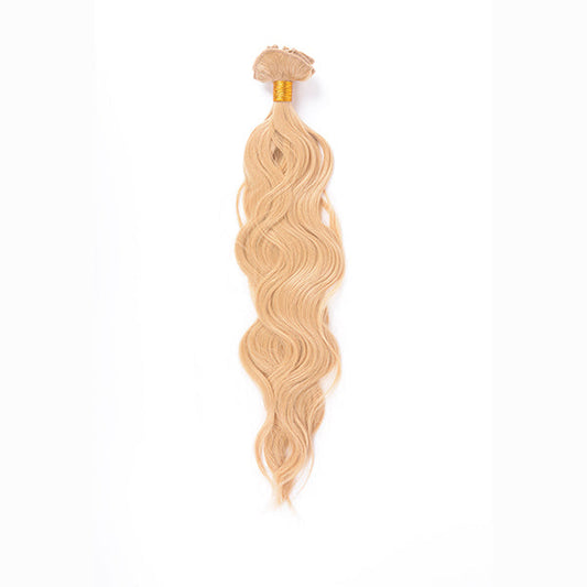 Extension 50Cm Rizada Mod 86 Rubio Platino Dorado
