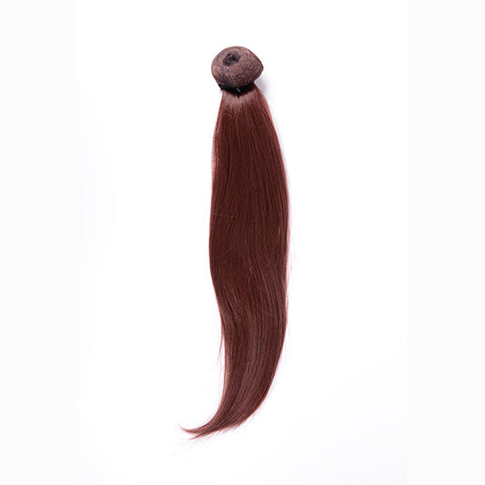 Coleta Lisa 50Cm Mod 33 Castaño Claro Cobre
