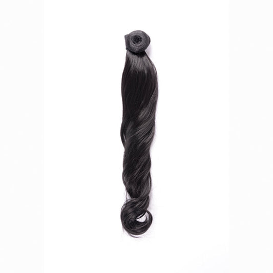Coleta Rizada 50Cm Mod 1B Negro Azulado