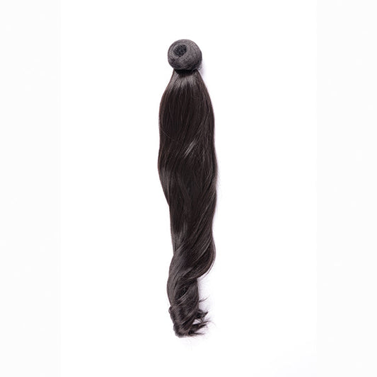 Coleta Rizada 50Cm Mod 2 Moreno