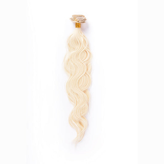 Extension 50Cm Rizada Mod 613 Rubio Platino Natural