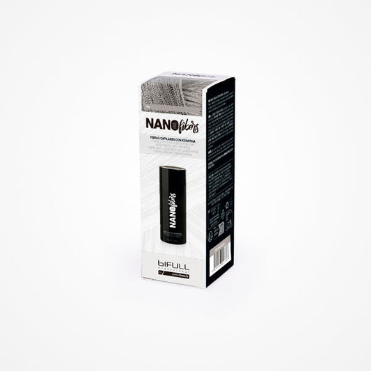 Nano Fibers Fibras Capilares Con Keratina Gris Bote 25Gr Bifull
