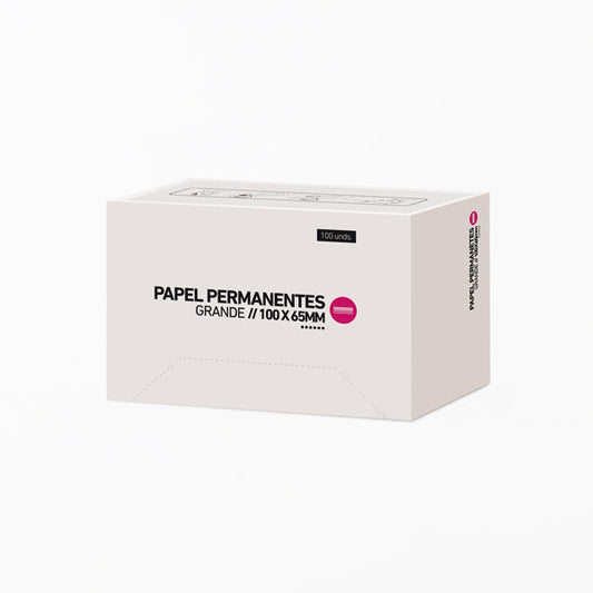Papel Permanentes Grande 100X65Mm 1000 Unds Bifull