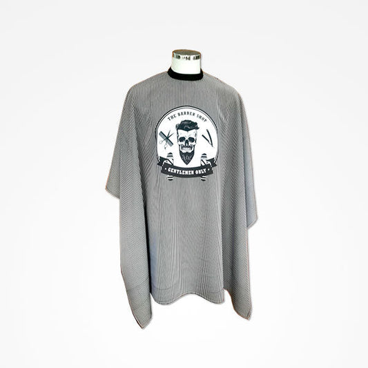 Capa Rayas Con Estampado Calavera 1.5X1.5M Barber Skull Mod.143R