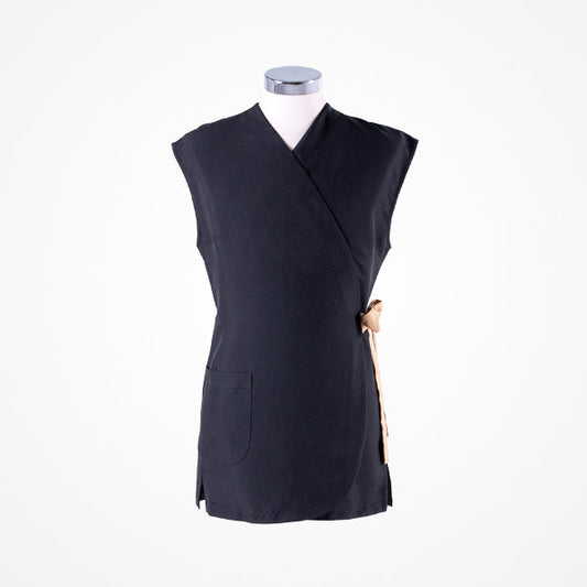 Kimono Antibacteriano Negro Y Dorado M/L Essence Black Jorpal