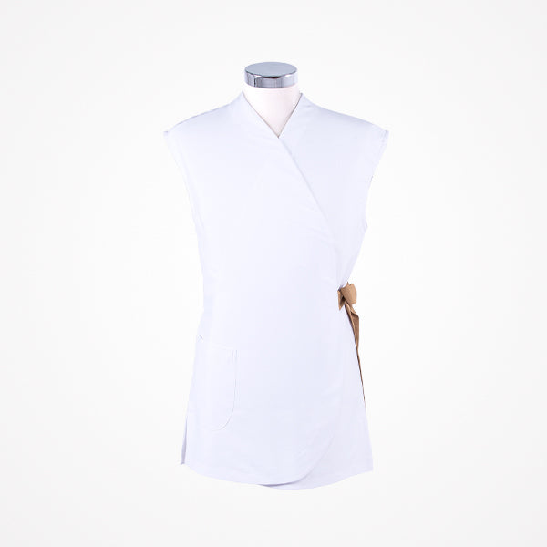 Kimono Antibacteriano Blanco Y Dorado S/M Essence White Jorpal
