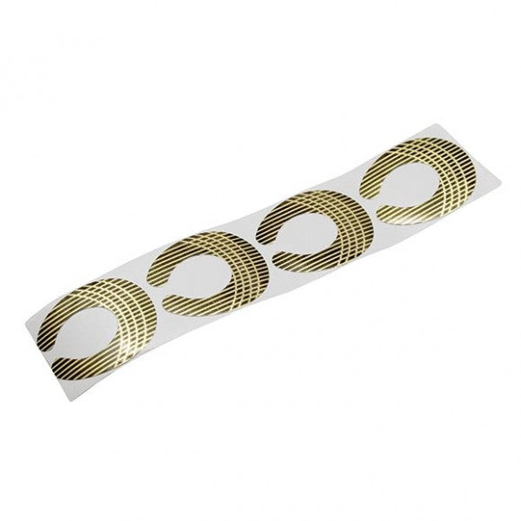 Molde Uñas Porcelana Forma C Rollo 100Unds Bifull