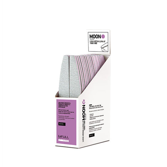 Lima Media Luna Moon 100/180 Expositor 40 Unds Bifull