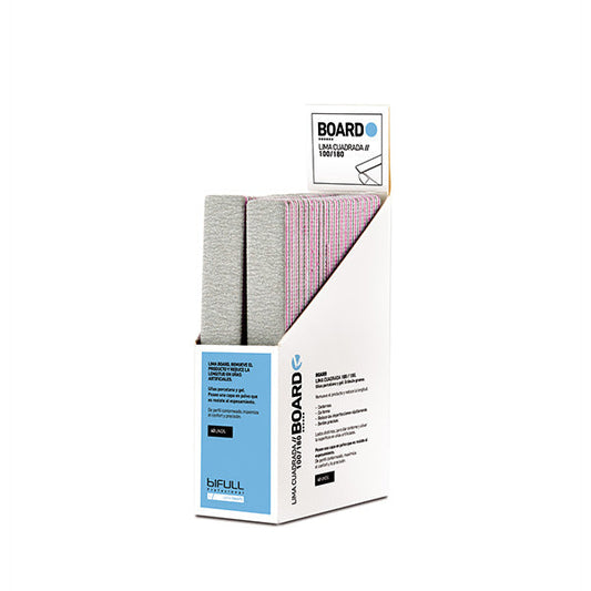 Lima Cuadrada Board 100/180 Expositor 40 Unds Bifull