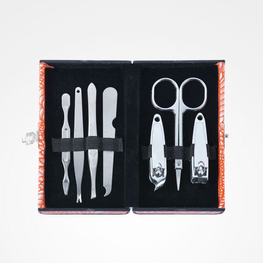 Kit De Manicura 7 Piezas Scales Orange Bifull