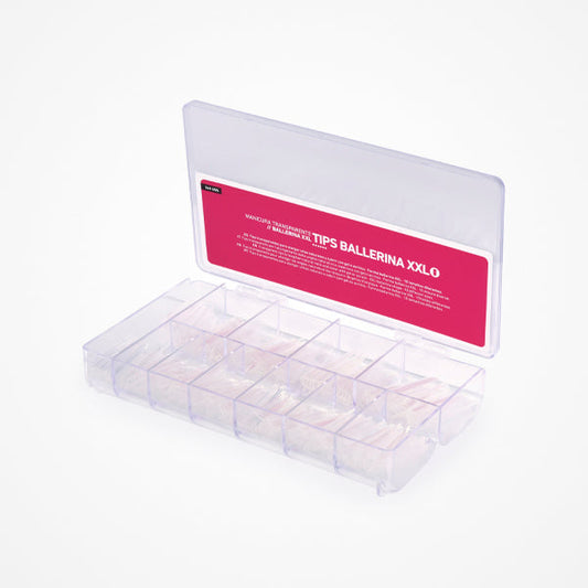 Tips Xxl Ballerina 360 Uds Transparentes Con Forma Ballerina Xxl Bifull