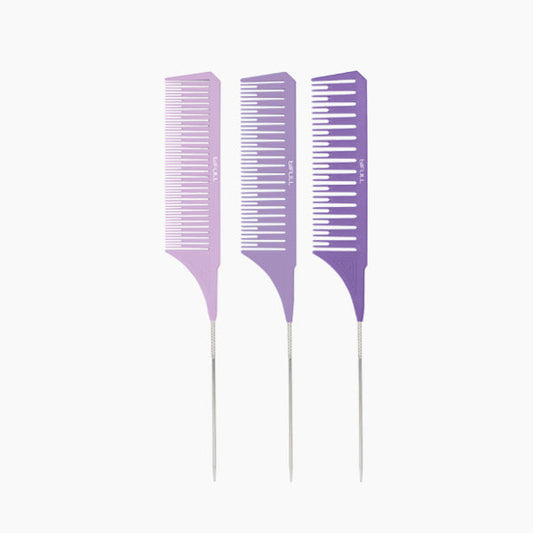 Set De Peines Especial Mechas Layering Comb (Pack 3 Unids)