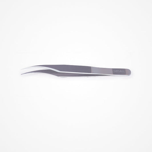 Lashy C2-Tweezers · Pinza Extensiones De Pestañas Punta Curvada (12,5 Cm)
