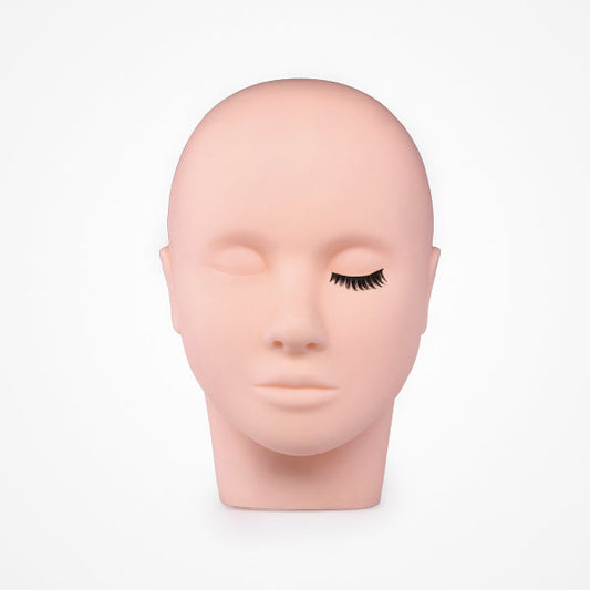 Lashy 3D Mannequin · Maniquí Facial Para Práctica De Extensiones De Pestañas