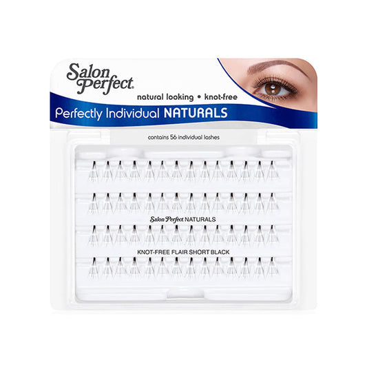 Pestañas Individuales Naturals Short Black (Sin Nudo-Perfectly Individual) Bifull