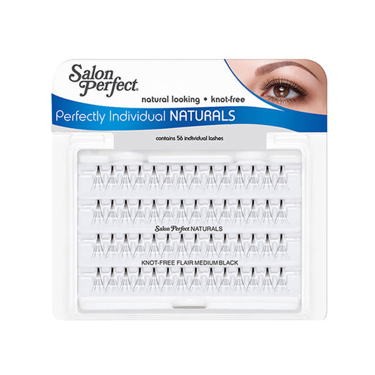 Pestañas Individuales Naturals Medium Black (Sin Nudo-Perfectly Individual) Bifull
