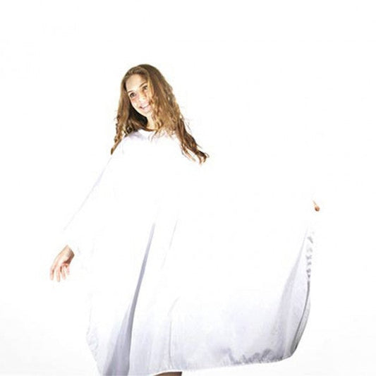 Capa De Corte Decorada Blanco Con Motivo Rugoso Cf03H Bifull
