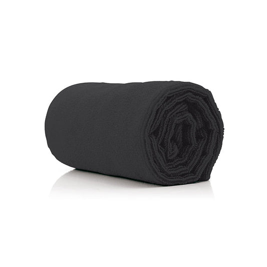 Toalla Microfibra Negra Pack 10 Unds. (73*40Cm) Bifull