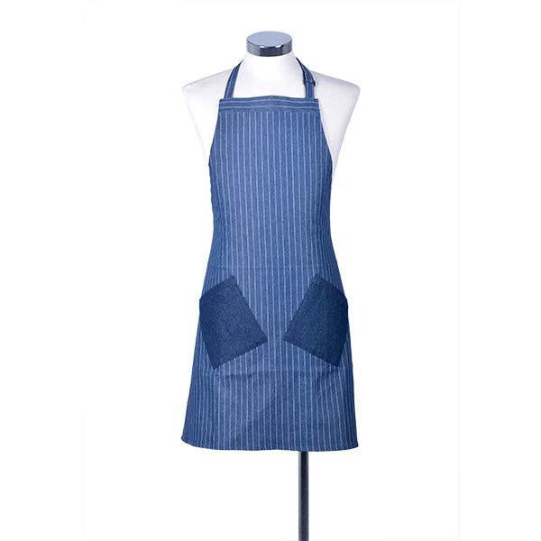 Delantal Noka Navi Azul Polyester 63*82Cm Bifull
