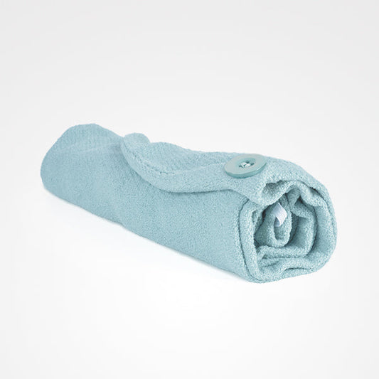 Toalla Turbante De Microfibra Celeste African Towel