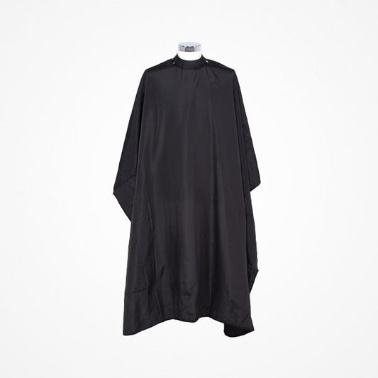 Capa De Corte Negra Raven Poliéster Cuello Silicona Cierre Corchete Bifull