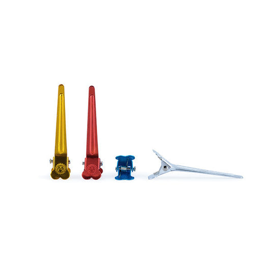 Pinzas Separación Aluminio Colores Variados Liss Clips Bote 50 Unds Bifull
