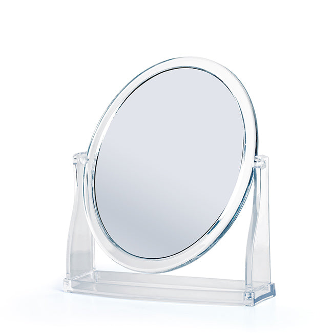 Espejo De Mesa Ovalado (12*9Cm) Giro 360º 2 Caras/ Normal Y 2X Debby Oval Bifull