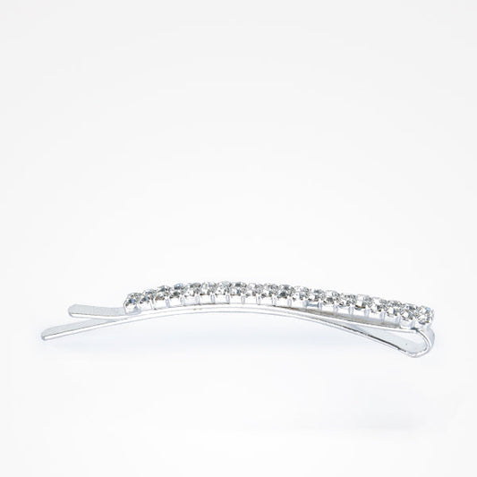 Horquillas Decoradas Diamonds Double Silver
