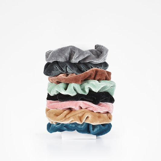 Coleteros Colores Hairband Velvet 01 Colors (Pack 8 Unids)