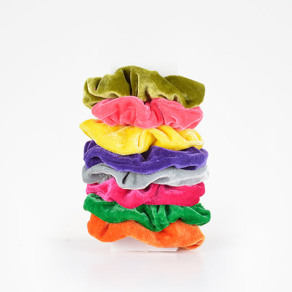 Coleteros Colores Hairband Velvet 02 Colors (Pack 8 Unids)