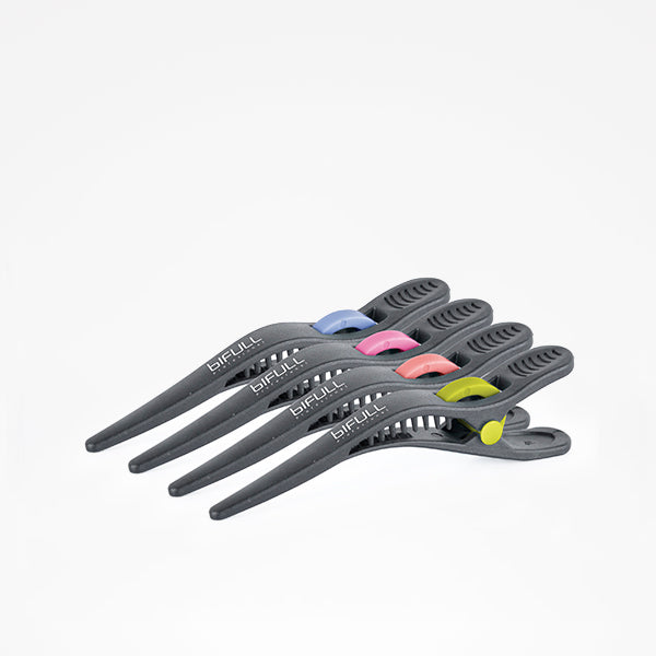 Pinzas Separación  Negras Con Detalles De Color 10Cm (Pack 4 Unids)