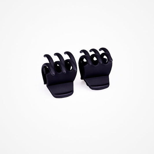 Pinza Para Cabello Soft Touch Negro Mia Clips Pack 6 Unds Bifull
