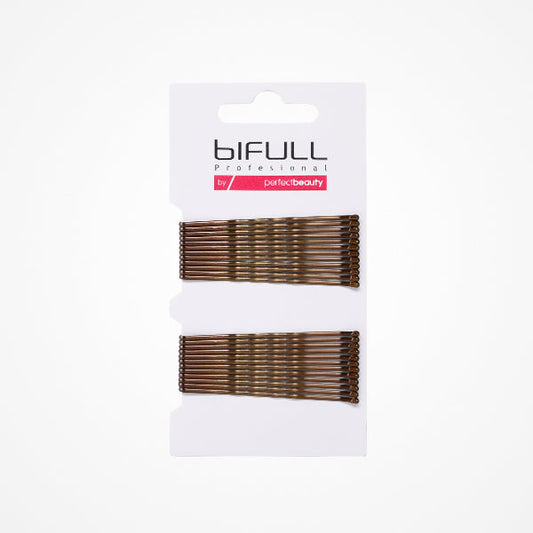 Clip Ondulado 59Mm Bronce Cartón 24Unds Bifull
