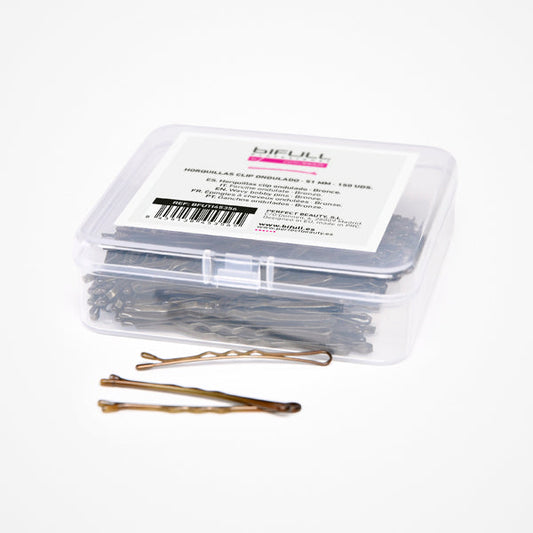 Clip Ondulado 51Mm Bronce Caja 150Unds Bifull