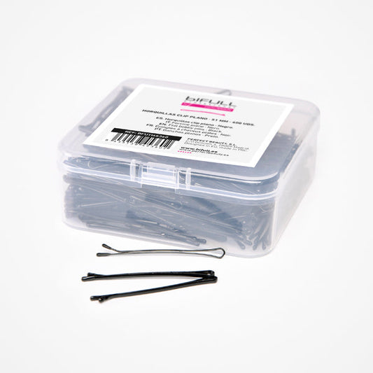 Clip Plano 51Mm Negro Caja 400 Unds Bifull