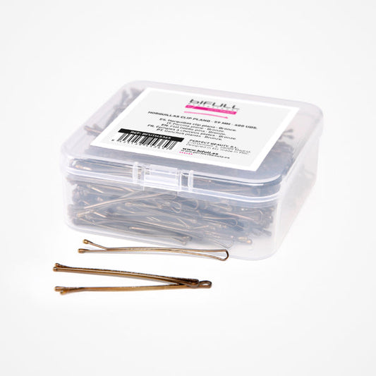 Clip Plano 59Mm Bronce Caja 400 Unds Bifull