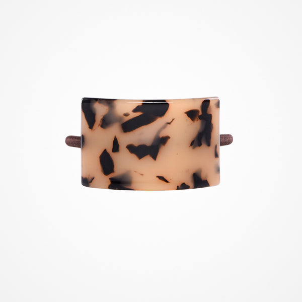 Coletero Con Accesorio Nacarado Leopardo Victorian Ponytail Band 01 Bifull