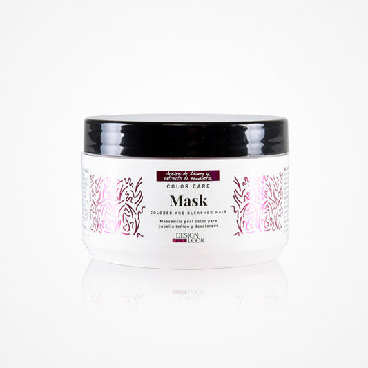 Mascarilla Pro-Color Color Care Aceite De Linaza Y Extracto De Zanahoria 350Ml Design Look