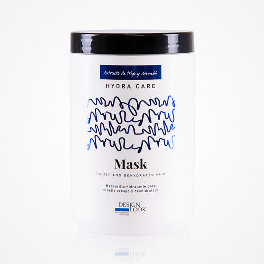 Mascarilla Hidratante Hydra Care Extracto De Trigo Y  Bambú 1000Ml Design Look