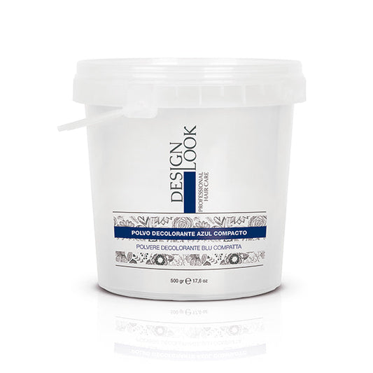 Polvo Decolorante Azul Compacto 7 Tonos 500Gr Design Look