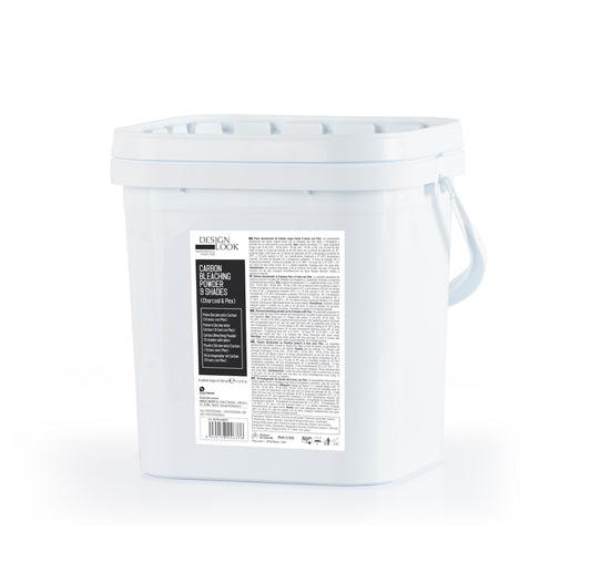 Polvo Decolorante Carbón Con Plex 9 Tonos Pack 3Kg ( 6 Bolsas * 500Gr) Design Look